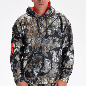 Vêtements de chasse en coton mélangé imperméable personnalisés par sublimation en gros, sweat à capuche camouflage pour la randonnée, le camping et la chasse - Product Image 5