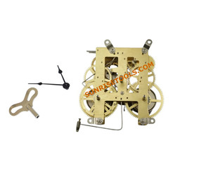 Mécanisme d'horloge en acier inoxydable SUNTOOLS/STIPL avec engrenages et crochet à pendule, modèle 983, pour la fabrication de bijoux - Product Image 2