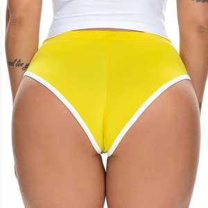 High Waist Women's <b>Booty</b> Shorts Stylish Clubwear Best Selling Custom Fabric 100% Cotton Eco-Friendly Quick Dry Breathable - Product Image 4