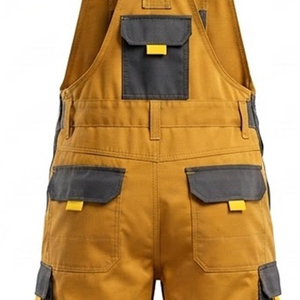 Reflective Hi Vis <b>Bib</b> and Brace Coveralls Adjustable Buckle Hi Vis <b>Bib</b> and Brace Direct Factory Supplier Hi Vis Dungarees - Product Image 5