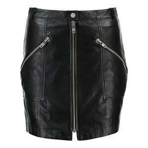 Jupe en cuir respirante la plus vendue, taille normale, mini-jupe décontractée pour femme, étiquette personnalisée OEM - Product Image 6