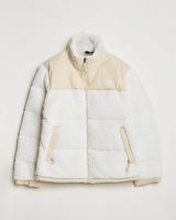 Veste d'hiver décontractée unisexe blanche en sherpa avec broderie sur le devant, coupe-vent, respirante, écologique, coupe régulière, fermeture éclair