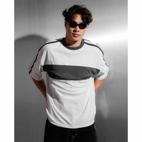 T-shirt Homme Personnalisé Grande Taille en Coton Lourd avec Logo Imprimé – Coupe Ample pour Hommes Forts et Grands
