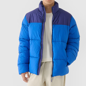 Veste d'hiver légère pour homme, personnalisable avec logo, haute qualité, pour randonnée en plein air, veste matelassée chaude pour homme - Product Image 1