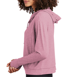 VIBE CRAFT 100% Cotton Slim Fit Casual Women's Hoodies <b>Drop</b>-Shoulder Sleeves Lined Design Eco-Friendly Breathable OEM Service - Product Image 4