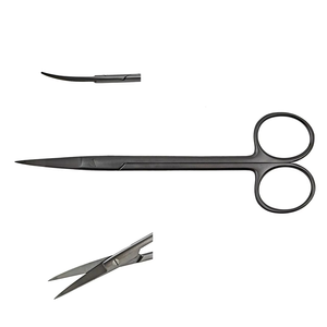 Tijeras para Iris de Primera Calidad - Tijeras de Microdisección de Acero Inoxidable Afiladas para Procedimientos Oftálmicos, de Laboratorio y Quirúrgicos - Product Image 1