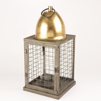 Lanternes de Noël et pots à bougies en métal faits à la main, revêtement poudré, décoration maison et jardin, à prix abordable