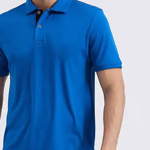 เสื้อโปโลผู้ชายผ้าฝ้ายแท้ 100% สวมใส่สบาย ปรับแต่งได้ ขายดี ดีไซน์ใหม่ รับทำโลโก้ สีพื้น ระบายอากาศได้ดี - Product Image 4