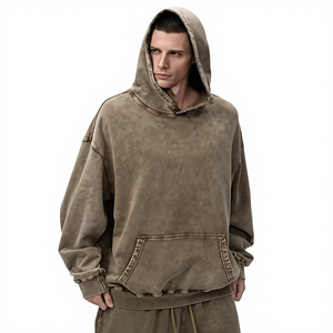 เสื้อฮู้ดดี้แบบวินเทจสั่งทำพิเศษ ล้างสีแบบแอซิดวอช พร้อมสกรีนลาย - Product Image 1