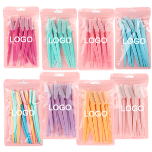 Lot de 12 rasoirs à sourcils et outils de dermaplaning (8 ensembles) pour le visage, pour femmes et hommes, avec étui de protection – Nouveauté ! - Product Image 3