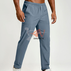 Pantalones Deportivos de Lujo XL, Estilo Jogger, Ajustados, de Seda Helada, Cómodos, con Bolsillos Laterales, para Gimnasio, Golf y Ejercicio - Product Image 1