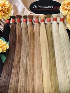 Cabello Humano Natural Liso 100% Virgen Remy, Cabello Vietnamita Liso Sedoso, Ondulado, al por Mayor, de Alta Calidad, Origen Vietnam - Product Image 2
