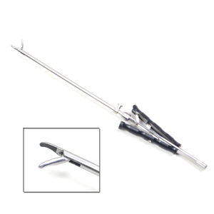 Portaagujas Premium MIS Curvo con Bloqueo, Insertos de Carburo de Tungsteno, Eje de 5 mm, Longitud de Trabajo de 25 cm, Longitud Total de 35.5 cm – ZETOMEDPRO - Product Image 6