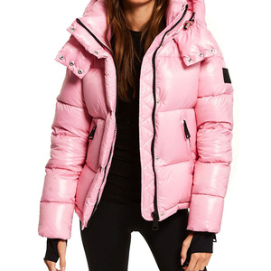 Chaqueta de Invierno para Mujer, Acolchada, Cortavientos, Transpirable, de Alta Calidad, Estilo Urbano - Product Image 3