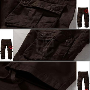 Pantalones cargo para hombre más vendidos, último diseño, pantalones cargo lavados para uso en invierno, pantalones cargo para hombre en venta en línea - Product Image 6