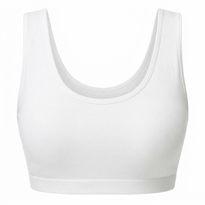 Trendy Women's <b>Strapless</b> Solid Yoga Sports Bra Breathable Stretch Fitness <b>Top</b> for Gym Pilates and Exercise - Product Image 2