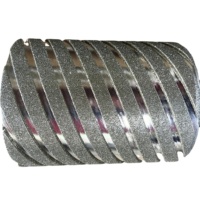 Direct usine Meule cylindrique diamantée électrolytique pour meuleuse à tambour à friction