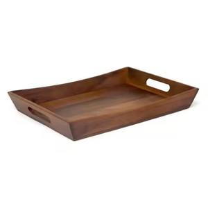 Bandeja de Servir de Madera Premium, Plato de Presentación de Alimentos y Bebidas de Madera Sólida para Hotel, Restaurante y Catering - Product Image 2