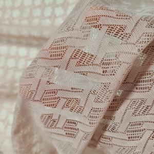 Tela de Encaje Elástica Geométrica de 147 cm, Encaje de Nailon y Elastano, Encaje Negro para Lencería, Tela para Prendas de Moda - Product Image 2