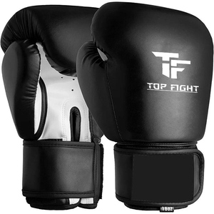Guantes de Boxeo Profesionales con Logotipo Personalizado, Guantes de Entrenamiento de PU con Envoltura para las Manos, Guantes de Boxeo Duraderos para Hombre - Product Image 4
