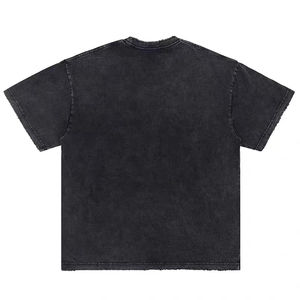 Camiseta de Hombre Estilo Americano, Manga Corta, Corte Holgado, Lavada, Transpirable, 100% Algodón, de la Mejor Calidad, Secado Rápido, Ecológica - Product Image 5