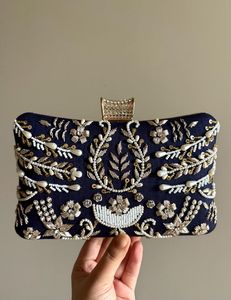 Bolsos de Noche Bordados a Mano para Fiesta y Boda, con Cristales y Diamantes de Imitación, para Mujer - Product Image 5