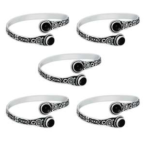 Handmade Silver Plated Luxury <b>Charm</b> Bracelet Bohemian Style Geometric Design Jewelry Gift for Women Elegant - Product Image 2