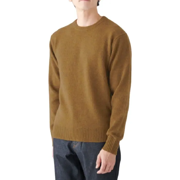 Großhandels preis 100% Baumwolle Herren pullover Export orientierte Herren Pullover O-Ausschnitt Pullover Direkte Fabrik fertigung