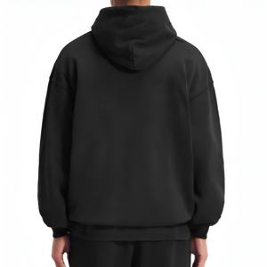 เสื้อฮู้ดผู้ชายพรีเมียม ผ้าฟลีซ ระบายอากาศได้ดี สวมใส่สบายทุกวัน พร้อมฮู้ดปรับได้และกระเป๋าจิงโจ้ ลายเรียบ มีหลายขนาด - Product Image 5