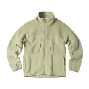 Veste polaire zippée pour homme, nouveau style, logo personnalisé, polyester micro polaire, chaude, douce, vêtements d'extérieur pour l'hiver - Product Image 6