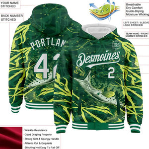 เสื้อฮู้ดกีฬาพิมพ์ลาย 3 มิติ คุณภาพสูง ผลิตตามสั่ง สำหรับผู้ชาย โพลีเอสเตอร์ ทีมฟุตบอลสหรัฐอเมริกา เสื้อสเวตเชิ้ต ผู้ผลิต OEM ขายส่งจำนวนมาก - Product Image 2