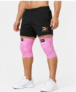 Rodilleras protectoras fabricadas con tela transpirable y acolchado que absorbe los impactos para el rendimiento deportivo diario - Product Image 5