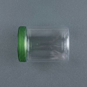 Round Clear PET <b>Plastic</b> Candy Buffet <b>Jar</b> with Wide Mouth Screw Lid for Cookie Chocolate Snack Packaging Vietnam Factory - Product Image 3