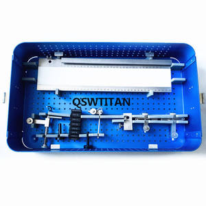 ชุดเครื่องมือผ่าตัดสำหรับการผ่าตัดสร้างใหม่เอ็นไขว้หน้า/เอ็นไขว้หลัง (ACL/PCL) ชุดเครื่องมือสำหรับการผ่าตัดข้อเข่าด้วยกล้องส่องข้อ พร้อมชุดเครื่องมือนำเจาะแบบ C-Type โดย Dentavex - Product Image 5