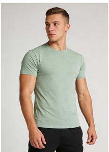 T-shirt en coton à col rond pour homme, respirant, doux, léger, confortable, décontracté, pour un usage quotidien, été - Product Image 3
