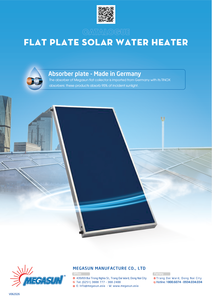 Chauffe-eau solaire à plaque plate pressurisée OEM en acier inoxydable pour usage domestique, hôtelier et piscine – Énergie solaire directe - Product Image 6