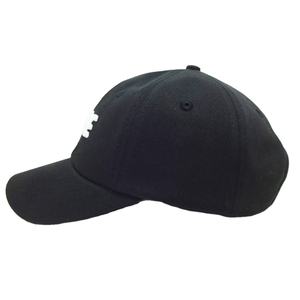 หมวกแก๊ปเบสบอลปักลายมี6แผงหมวกโครงสร้าง Gorras ปีกโค้งปรับได้หัวเข็มขัดแบบสไลด์สีดำสำหรับ3D - Product Image 2
