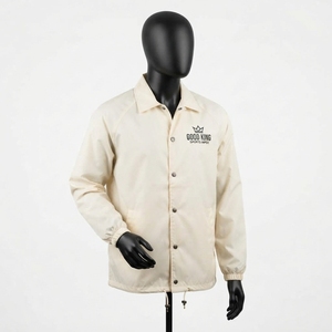 High Quality Breathable Wind Resistant Modern Fit Coach <b>Jacket</b> For <b>Men</b> Casual Outdoor Coaches <b>Jackets</b> - Product Image 6
