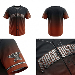 Camiseta de Béisbol de Alta Calidad con Estampado por Transferencia Térmica, Uniforme Deportivo, Transpirable, Protección UV, Ropa Urbana a la Moda - Product Image 6