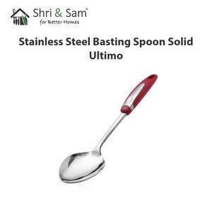 Ultimo Premium Solid Stainless Steel Small Basting Spoon Cooking <b>Utensil</b> - Product Image 5
