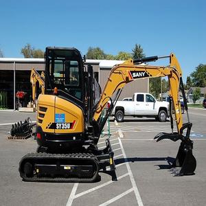 Miniexcavadora Sany SY35U de Alto Rendimiento, Ideal para Obras de Construcción y Movimiento de Tierras, en Excelentes Condiciones - Product Image 2