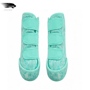 Botas de Protección para Montar a Caballo de Alta Calidad, Absorbentes de Impactos, Transpirables, de Neopreno, Protectores de Piernas Ecuestres, Servicio OEM - Product Image 4