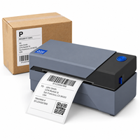 Imprimante d'étiquettes thermiques directes AiYin QR-588 4 pouces USB 203 DPI pour codes-barres et étiquettes d'expédition, idéale pour le commerce de détail et l'entreposage