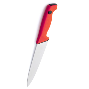 Couteau de cuisine professionnel 20 cm en acier inoxydable, lame de chef pour hacher, trancher, couper en dés la viande, les légumes et la préparation culinaire - Product Image 4