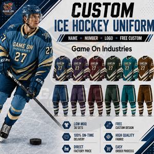 Top Sale High-Performance Digital Printing Custom Digital Printing Personalized Name & Number Team Wear Ice Hockey Uniform - Product Image 6