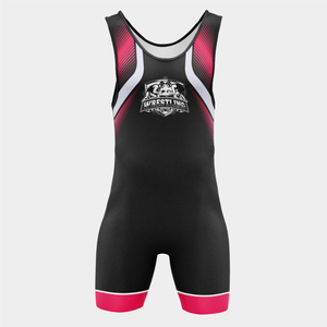 2025 Custom Sublimation Placement Printing Wrestling Singlet for Girls Jiu Jitsu Kimono Stretch Durable 100% Polyester - Product Image 2