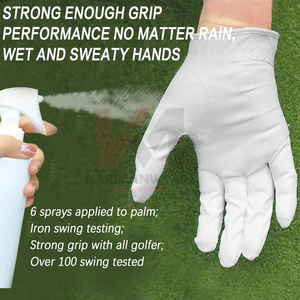 Guantes de Golf de Diseño Personalizado, Logotipo Personalizado OEM, Cuero Cabretta Profesional, Sensación Suave, Transpirables, Equipo de Entrenamiento de Golf, Directo de Fábrica - Product Image 3