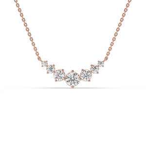 1.26 Carat Lab Grown Round Brilliant Cut Diamond in 14K <b>Solid</b> <b>Gold</b> for Women's <b>Pendants</b>/Charms - Product Image 4