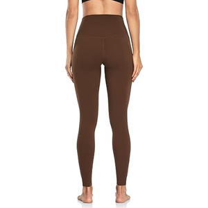 Leggings de Yoga de Alta Calidad para Mujer, Hechos en Pakistán, Duraderos, de Spandex/Nailon, Ropa Deportiva, Leggings de Fitness para Mujer - Product Image 3