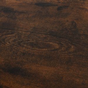 Consolle a 3 livelli in stile industriale con design robusto e multifunzionale, piedini regolabili e funzionalità libreria - Product Image 2